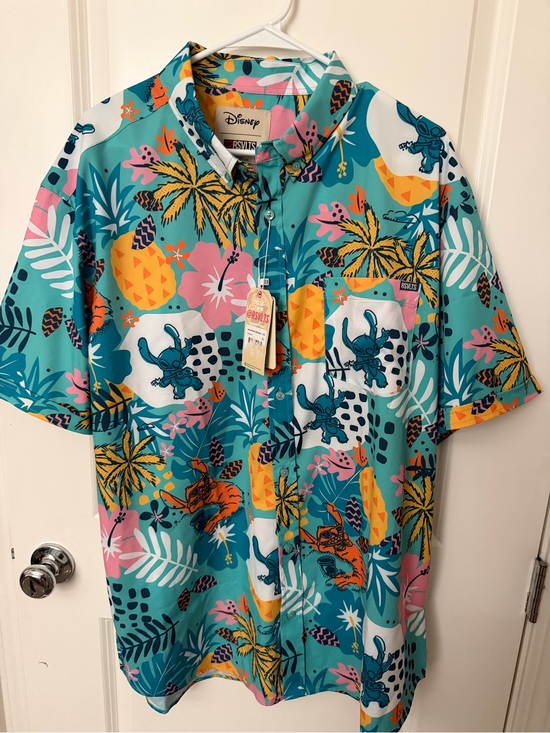 RSVLTS Other - RSVLTS Disney Lilo & Stitch Tourist Style Men's 2XL Short Sleeve Button-Up NWT